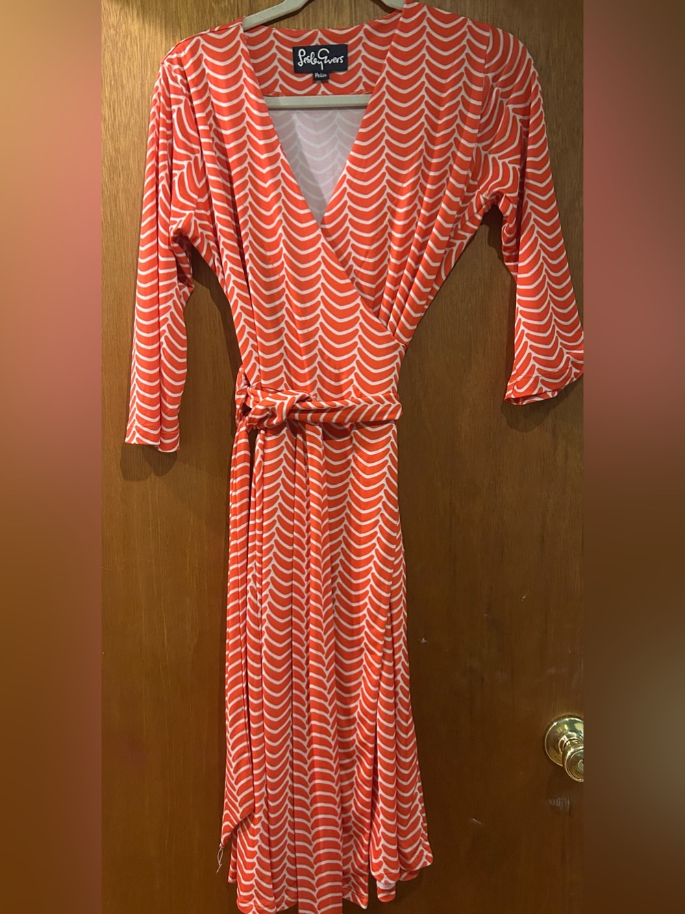 Lesley Evers "Jackie" wrap dress